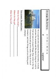 English worksheet: types of explorers 2