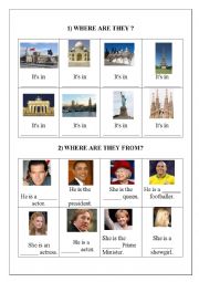English Worksheet: Countries and Nationalities REVIEW