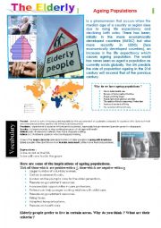 Ageing Populations (multi-activity) The Elderly