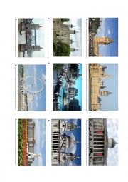 English Worksheet: London sightseeings