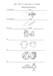 English Worksheet: singulars and plurals