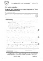 English Worksheet: Unit.2_L.7 [Lifelong.Learning]