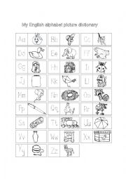 English Worksheet: Writing the english alphabet