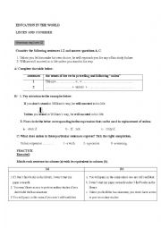 English Worksheet: The use of 