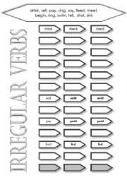 Irregular Verbs (with key)