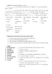 English Worksheet: Idioms