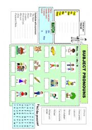 Subject Pronouns