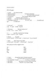 English Worksheet: Past Simple grammar