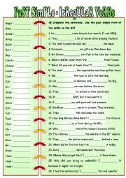 Past Simple - Irregular Verbs