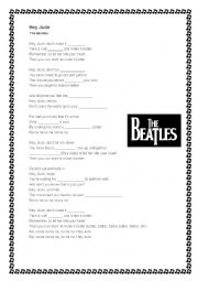 English Worksheet: Hey Jude - Beatles Song