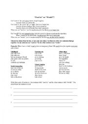 English Worksheet: 