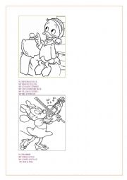 English Worksheet: colour the pictures 2