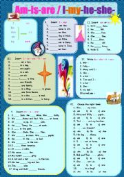 English Worksheet: Verb 