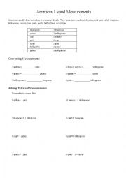 Converting Liquid Measurements