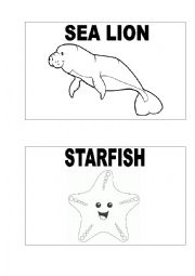 English Worksheet: Sea Animals 2/2