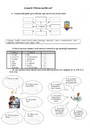 English Worksheet: Will you Surf the Net?