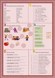 English Worksheet: personal pronouns 