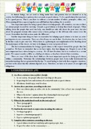 English Worksheet: citizenship