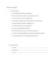 English Worksheet: Modern Family season 1 episode 2