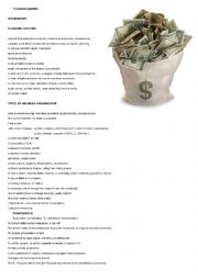 English Worksheet: Types of economy