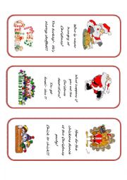 Christmas Bookmarkers with funny jokes