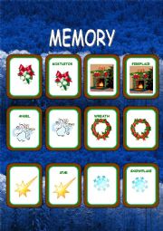 Christmas Memory Game