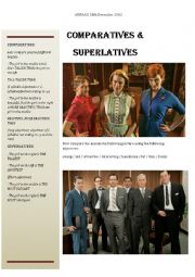 English Worksheet: Comparatives & Superlatives