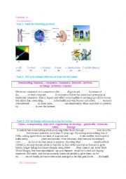 Module Four: Third Formers Tunisian pupils : Technology and Sciences.