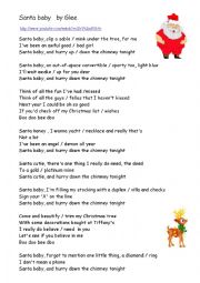 Santa Baby by Glee - song