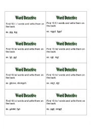 English Worksheet: IPA Task Cards