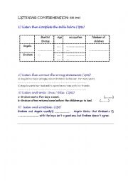 English Worksheet: 9th grade mid-term test