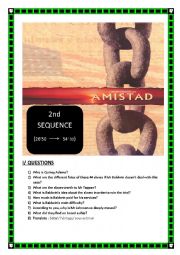 AMISTAD 2 (movie questions + key) (4 pages)