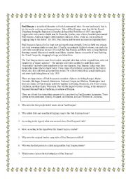 English Worksheet: RAEDING: JOBS