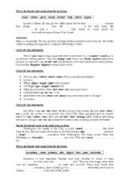 English Worksheet: 9th Form Worksheet 36