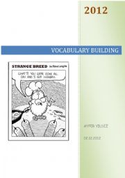 English Worksheet: Vocab Pool