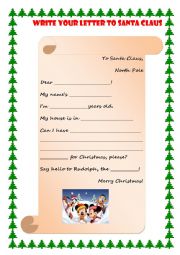 A letter to Santa