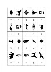 English Worksheet: Indefinite Articles Domino