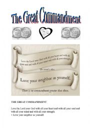THE GREAT COMMANDMENT