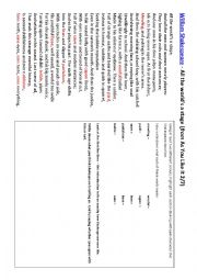 English Worksheet: William_Shakespeare 7 ages poem project or group work