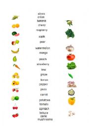 Fruit & Vegetables