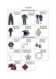 English Worksheet: CLOTHING 6