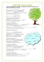 English Worksheet: Lemon tree by Fools garden