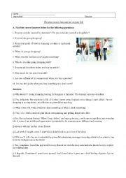 English Worksheet: A matching exercise about shopping
