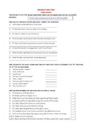 English Worksheet: MR BEANS NEW YEAR