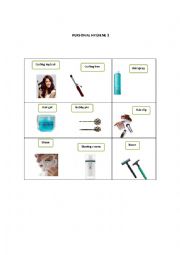 English Worksheet: PERSONAL HYGIENE 3