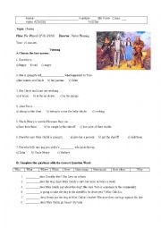 English Worksheet: The film The Wizard of Oz