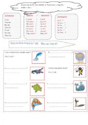 English Worksheet: the modal 