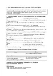 English Worksheet: Air and Land Pollution (part5) (I had to divide it up into 5 parts)