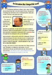 English Worksheet: WWW : AN INVENTION THAT CHANGED THE WORLD -Didnt it?-