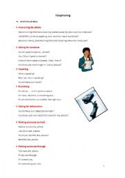 English Worksheet: Business English_Talking on the phone